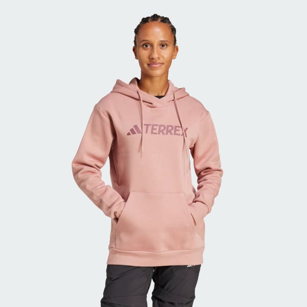 Roze Terrex Multi Large Logo Hoodie