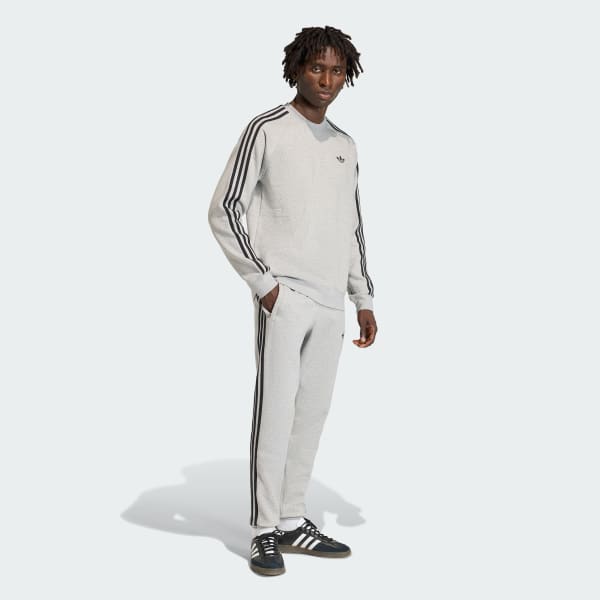 Gris Buzo 3 TIRAS DE CUELLO REDONDO