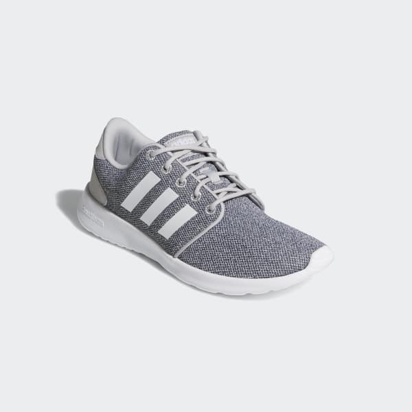 adidas women's cloudfoam qt racer shoes white