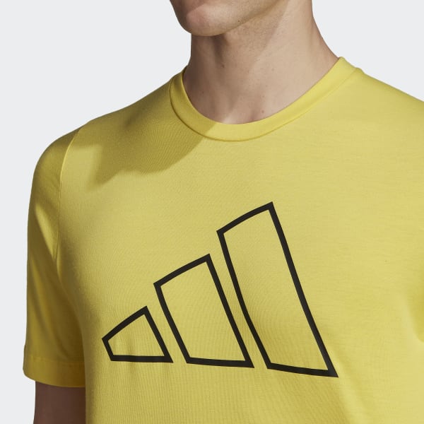 Yellow Train Icons 3-Bar Training Tee DVX14