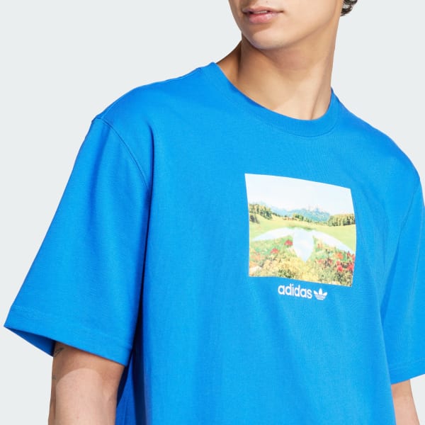 アディダス デイ グラフィックTシャツ - ブルー | アディダス