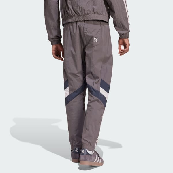 adidas Real Madrid Originals Track Pants Brown adidas Thailand