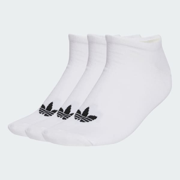Blanc Socquettes invisibles (3 paires)