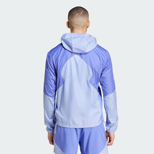 modrá Bunda Own the Run AEROREADY