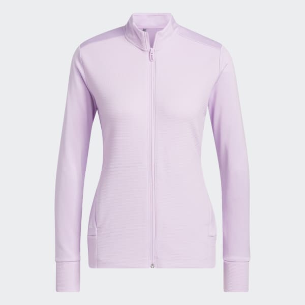 Violet Veste Textured Full-Zip W6347