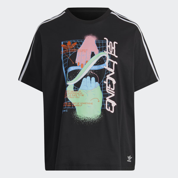 Preto T-shirt (Plus Size)