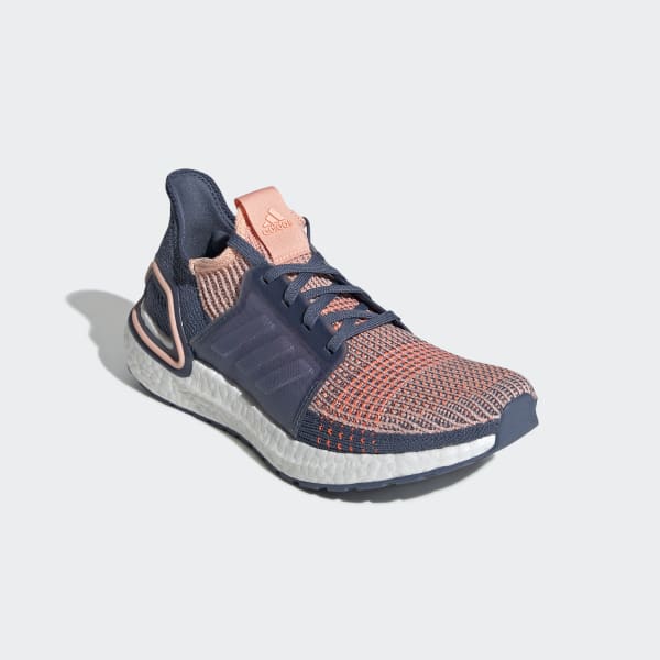 Women's Ultraboost 19 Glow Pink and Tech Ink Shoes | adidas US