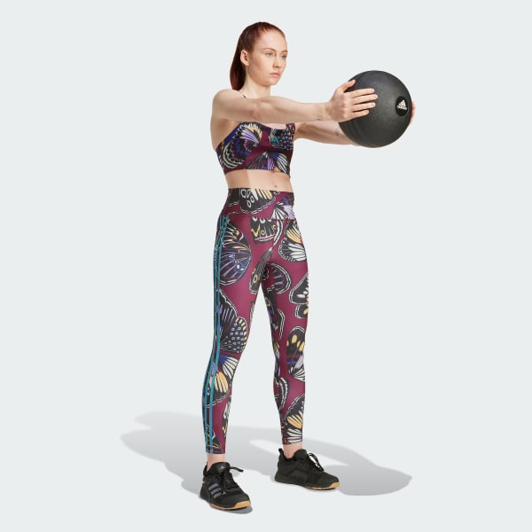 zwart adidas X Farm Medium Support Beha