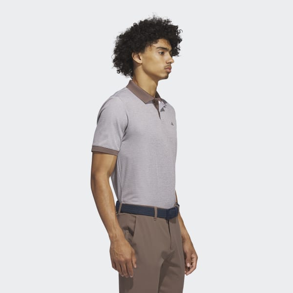 Brown Ultimate365 No-Show Golf Polo Shirt
