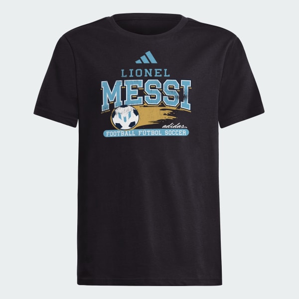 adidas LM Varsity Tee Black Kids Soccer adidas US