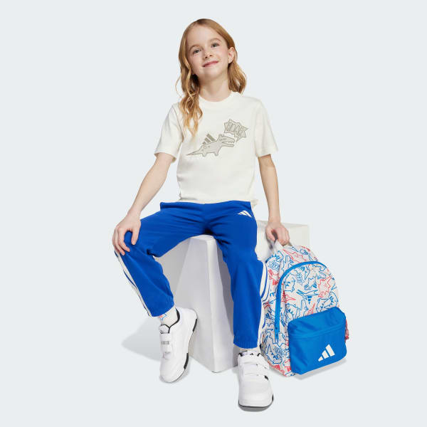 Blanco Polo Graphic Adiraptor para niños