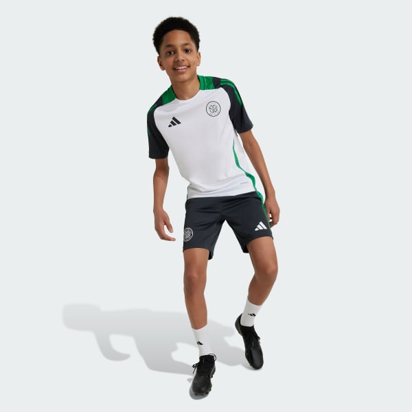 White Celtic FC Tiro 24 Training Jersey Kids