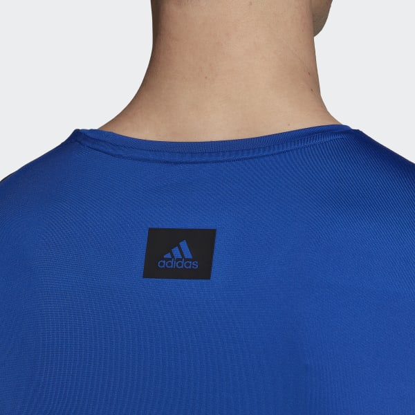 Blue Best of adi Training Tee VU316