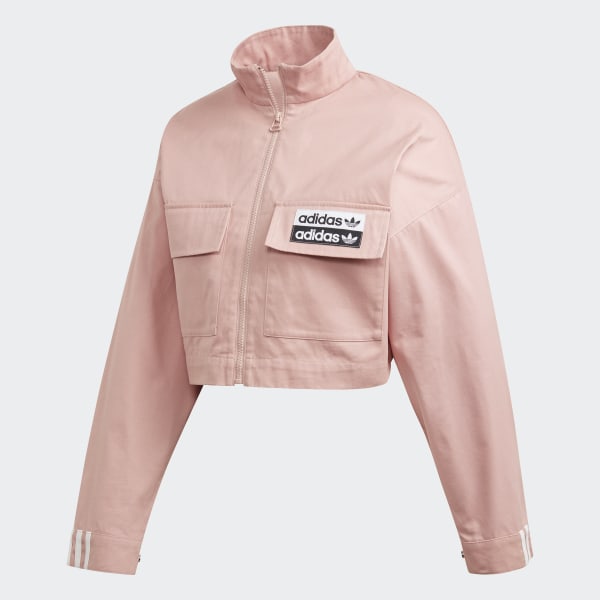 adidas peach track jacket