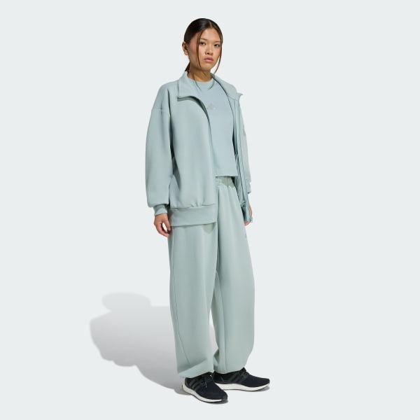 Green Soft Lux Loose Pant