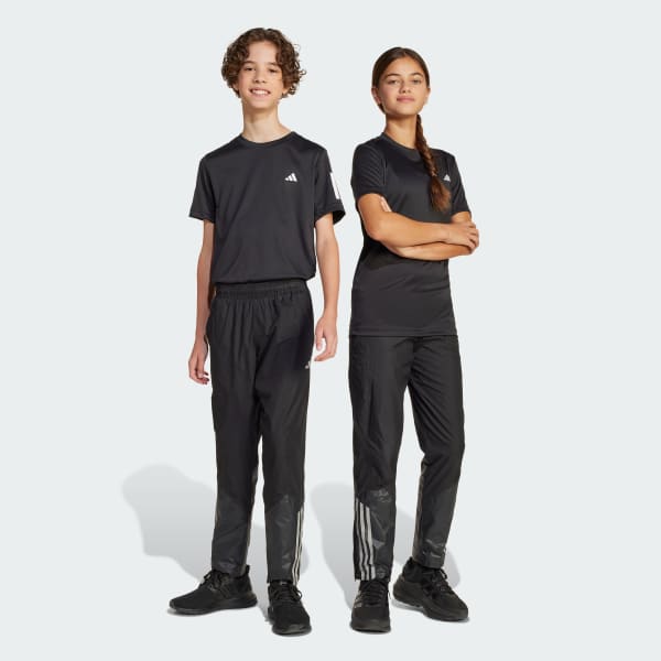 ブラック ウィンドパンツ キッズ