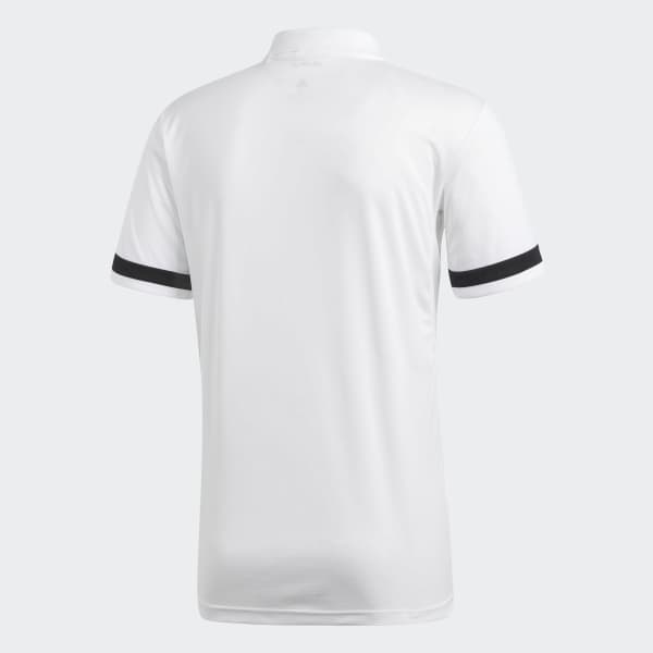 polera blanca polo