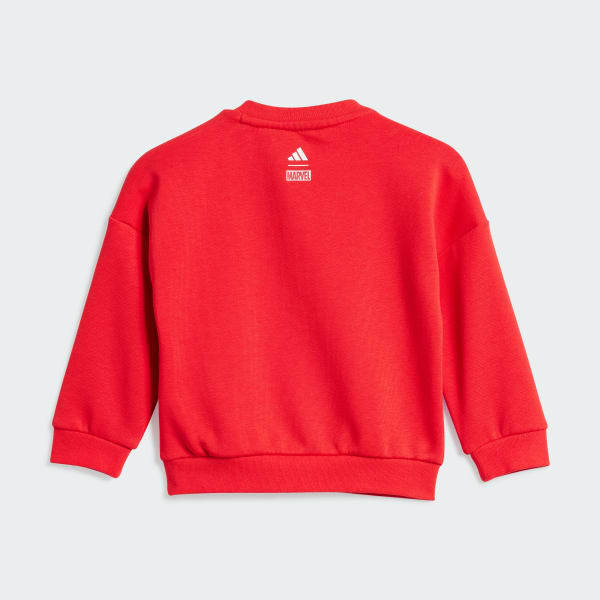 Vermelho Conjunto Jogger adidas x Marvel Homem-Aranha Infantil