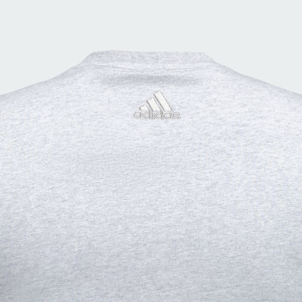 Grey Big Logo Single Jersey Tee