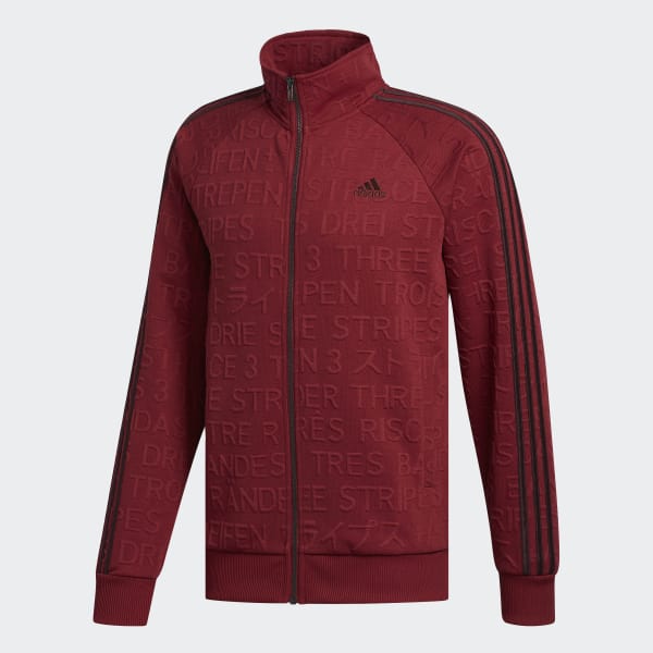 adidas Essentials Track Jacket Burgundy adidas US