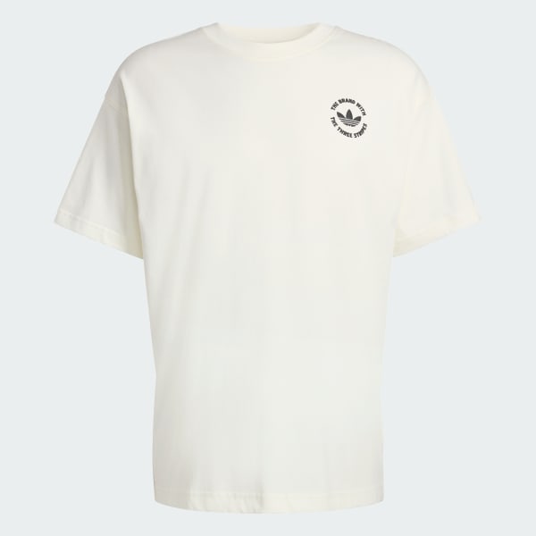 Hvid CAMEL TREFFY GRAPHIC T-SHIRT