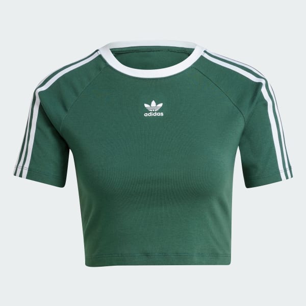 Verde Camiseta Baby 3 bandas