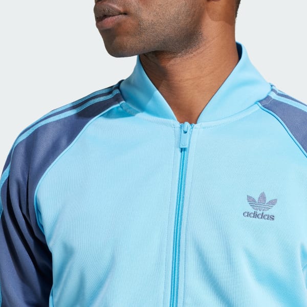adidas sst bleu homme