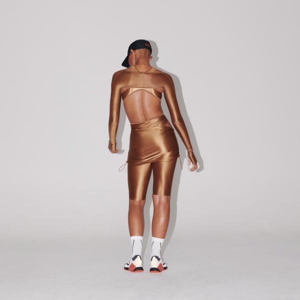 Καφέ adidas by Stella McCartney Roll-Top Shorts