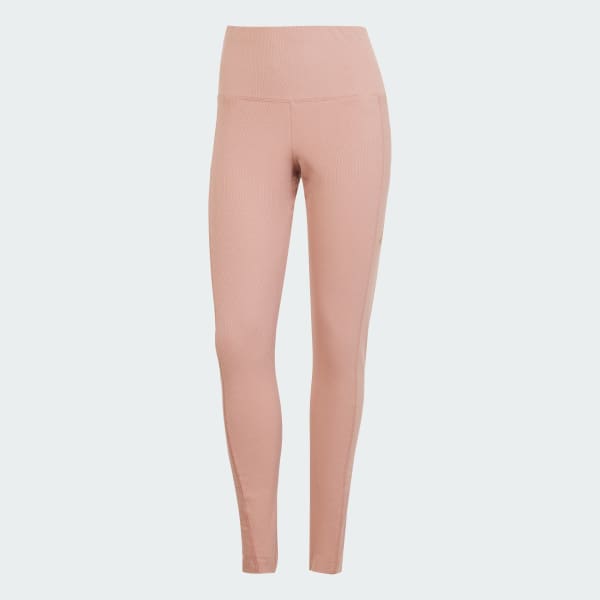 Pink ALL SZN Rib High-Waist 7/8 Leggings