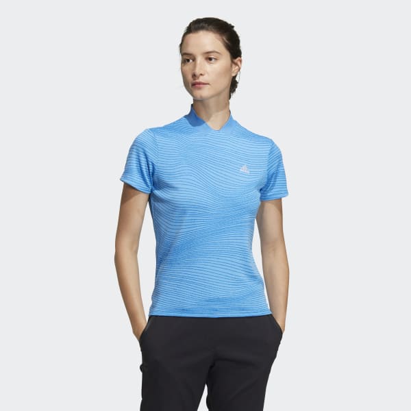 Blauw Made to be Remade Rib Poloshirt TM145
