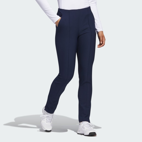 adidas Pintuck Pull-On Pants - Black, Women's Golf