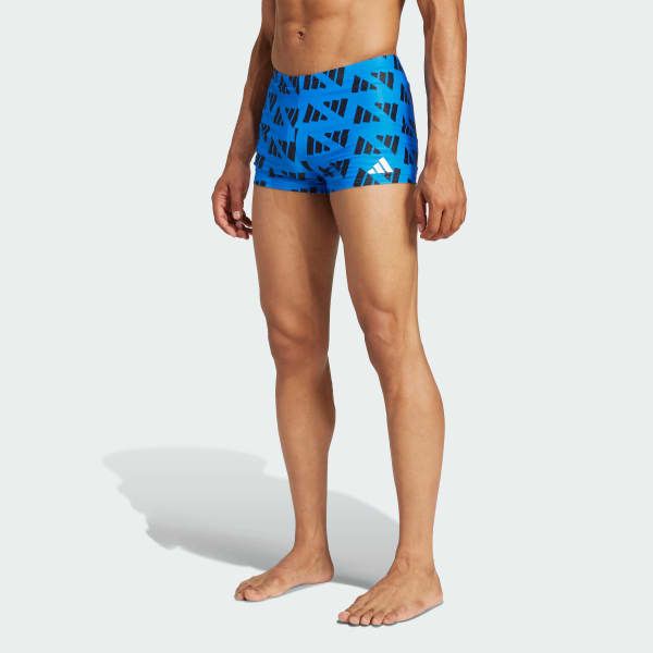 Blu Boxer da nuoto Logo Graphic 2 Inch