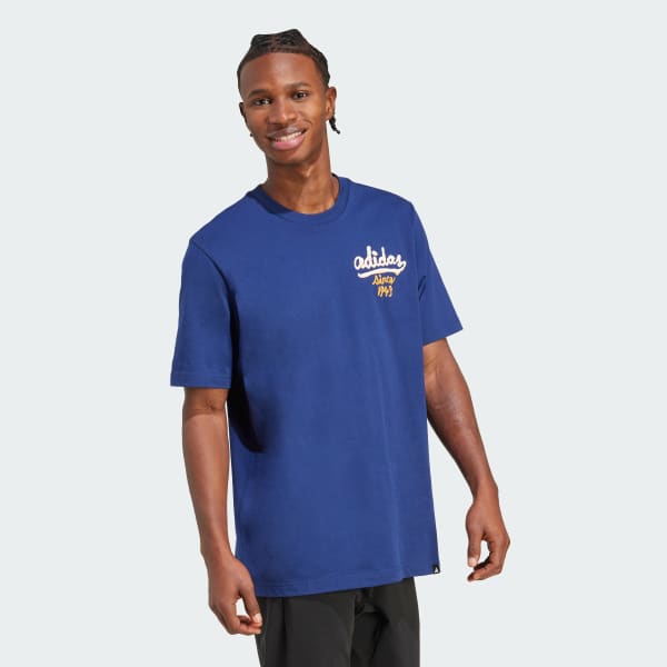 Blu T-shirt Food Sauce Graphic