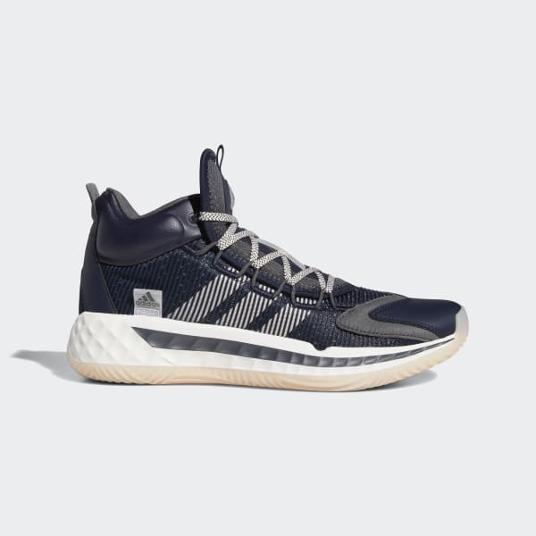 adidas Pro Boost Mid Shoes - Blue 