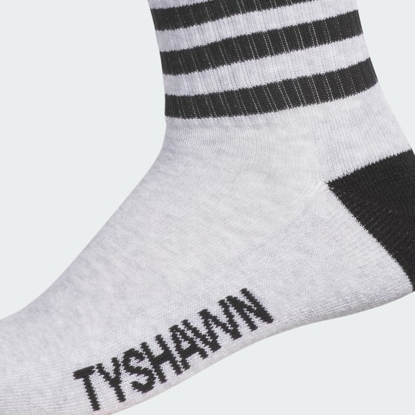 Blanco Calcetines Clásicos Tyshawn 3 Pares