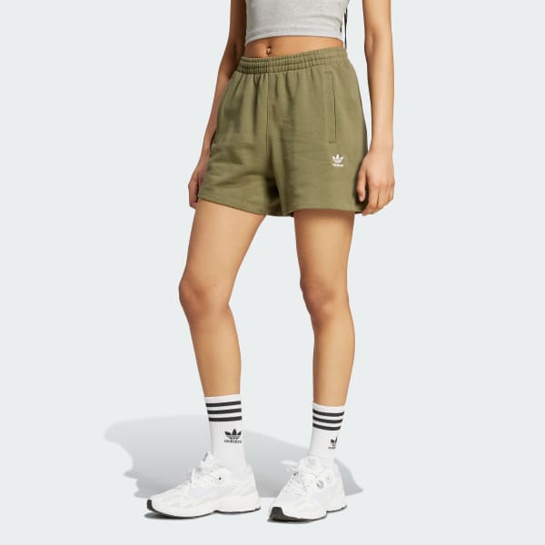 Green Essentials French Terry Shorts