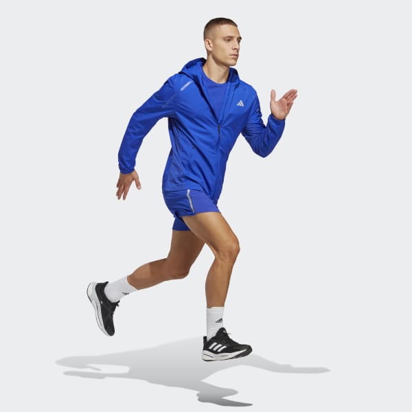 adidas Marathon Warm-Up Running Jacket - Blue