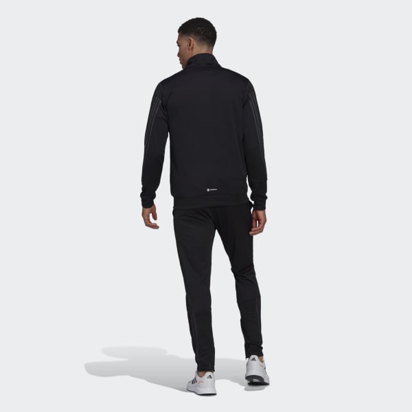 cierna Tepláková súprava Slim Zipped