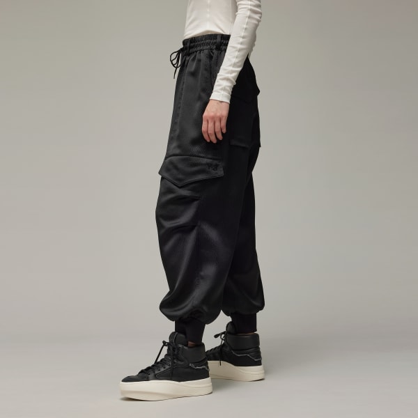 【Y-3】Tapered Jersey Shell Cargo Jogger Pants / Black 22514727_52493443_600.jpg