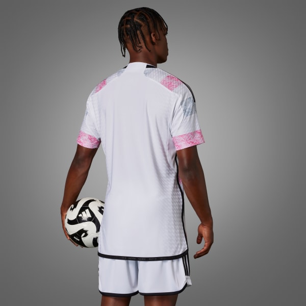 Wit Juventus 23/24 Authentiek Uitshirt