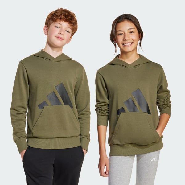 Vert Sweat-shirt à capuche Essentials Enfants