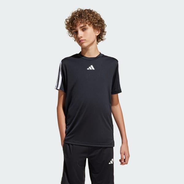 Negro Polera Train Essentials 3 Tiras Niños