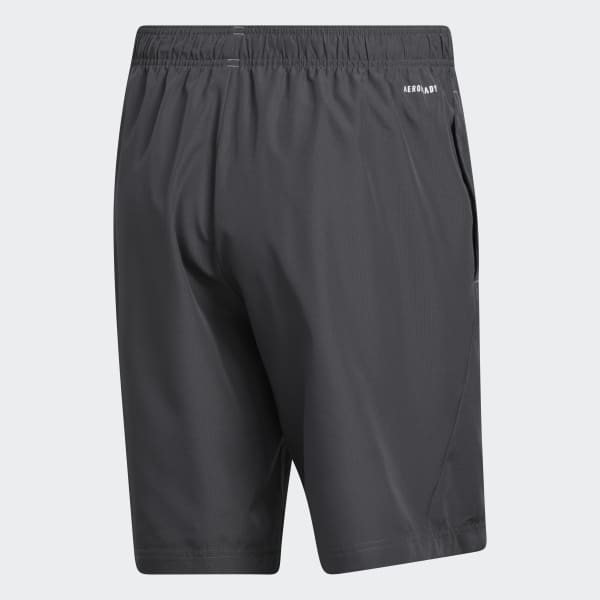 Cinza Shorts Malha Plana Aeroready