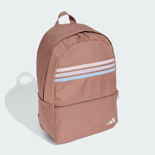 Pink Classic Back-to-School Stripes Backpack