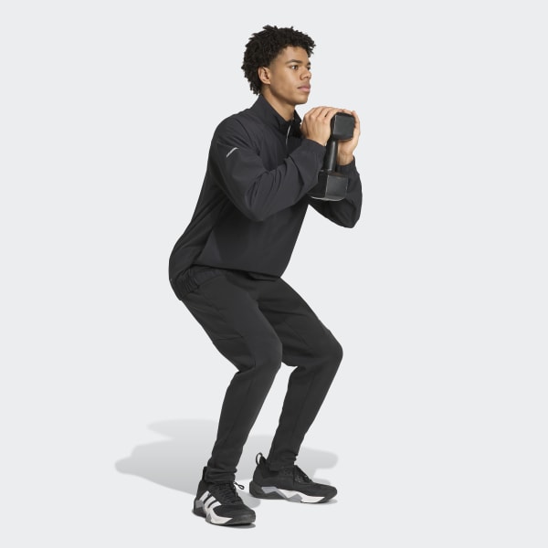 adidas Training Essentials Holiday Pack1/4 Zip - Black | adidas India