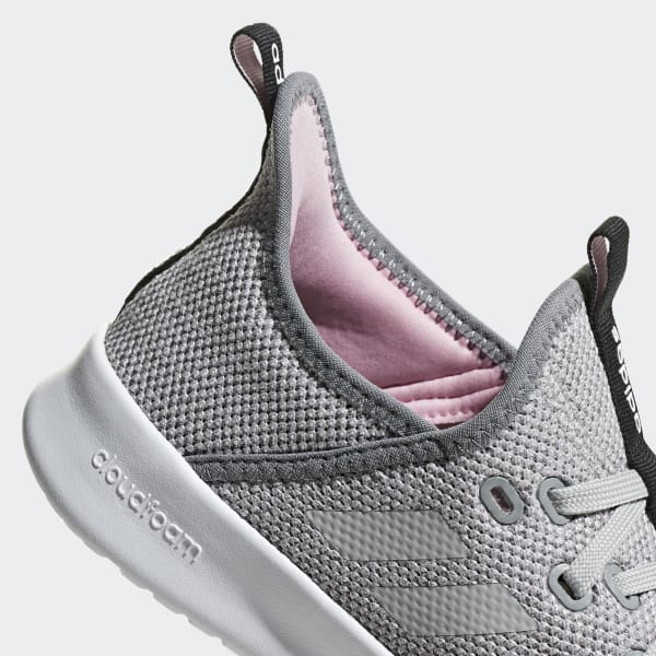 adidas cloudfoam gray and pink