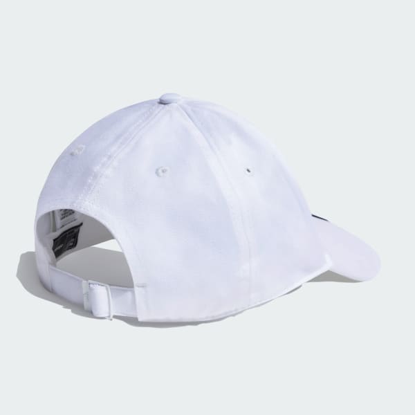 adidas 3 Stripes Baseball Cap - White | adidas India
