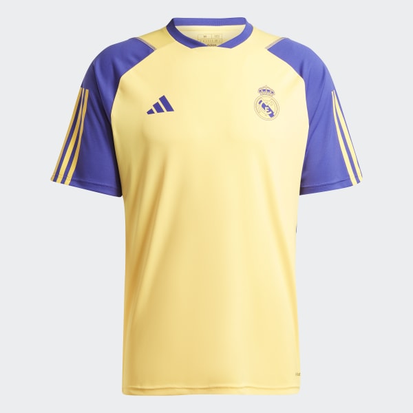 adidas Real Madrid Tiro 23 Training Jersey - Orange | Free