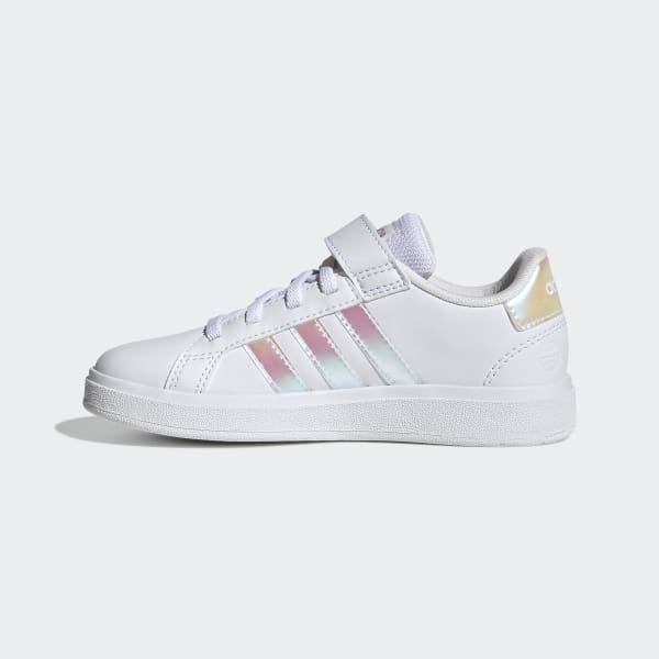 adidas Grand Court Lifestyle Court Elastic Lace and Top Strap Schoenen ...