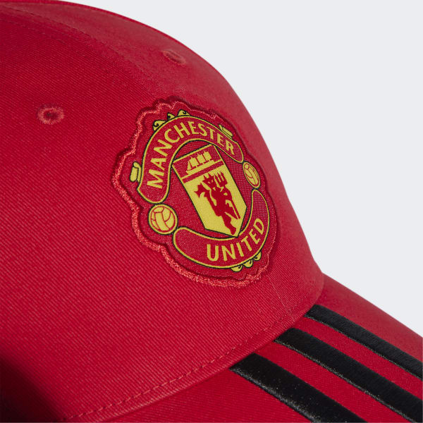 Rot Manchester United Baseball Kappe